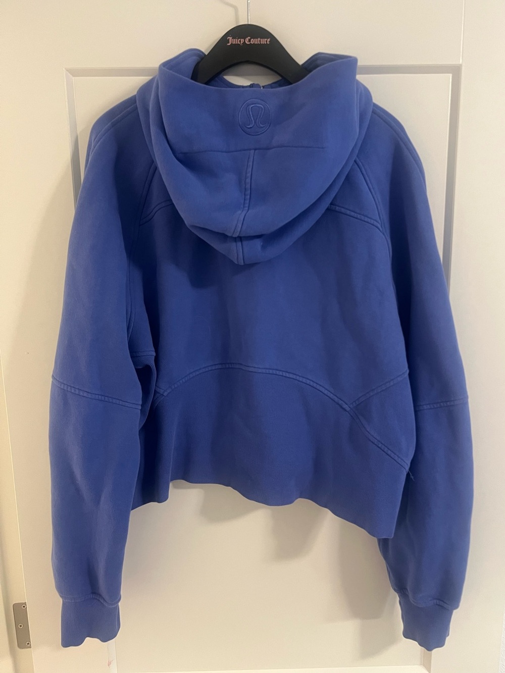 Lululemon Scuba Oversized Half-Zip Hoodie in Royal Blue - Picture 2 of 3